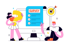 10 Survey Vector Illustration Product Image 4