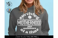 Download this Surviving Motherhood SVG today. These Motherhood SVG are compatible with Cricut, Glowforge and Silhouette Cutting Machines.