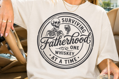 Surviving Fatherhood One Whiskey At A Time SVG Product Image 3