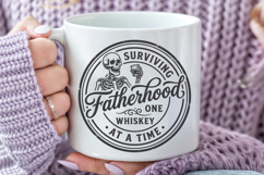 Surviving Fatherhood One Whiskey At A Time SVG Product Image 6