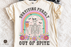 Surviving Purely Out of Spite Halloween Png, Halloween Product Image 1