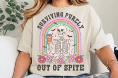 Surviving Purely Out of Spite Halloween Png, Halloween Product Image 3