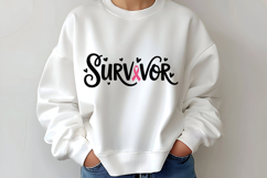 Breast Cancer Awareness SVG Bundle | Pink Ribbon Designs Product Image 5
