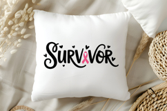 Survivor SVG | Breast Cancer Awareness SVG Product Image 5