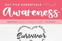 Survivor svg- a cancer surviver svg heart to create gifts for your loved ones