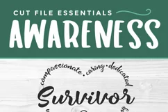 Survivor svg- a cancer surviver svg heart for creating cute gifts for your loved ones