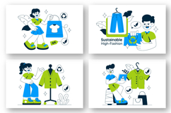 10 Sustainable High Fashion Illustration Product Image 2