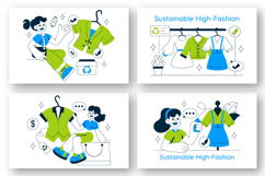 10 Sustainable High Fashion Illustration Product Image 3