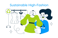 10 Sustainable High Fashion Illustration Product Image 4