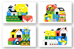 10 Sustainable Food Production Illustration Product Image 3