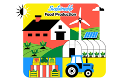 10 Sustainable Food Production Illustration Product Image 4
