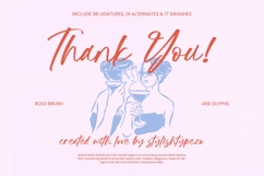 Suthel Matik - Bold Brush Font Product Image 20