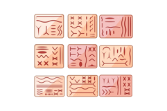 suture practice pad set cartoon Product Image 1