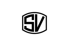 SV Logo design Product Image 1