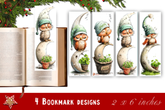 OWL. St Patrick's Day Bookmark, animal Sublimation Design Product Image 1