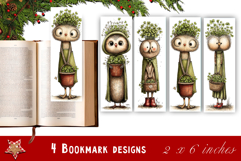 OWL. St Patrick's Day Bookmark, animal Sublimation Design Product Image 1