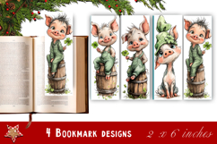 Pig. St Patrick's Day Bookmark, animal Sublimation Design Product Image 1