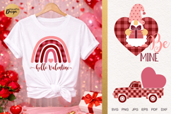 Valentines Day SVG Hello Valentine Be Mine Product Image 2