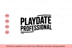 Playdate Professional bold text black Product Image 1
