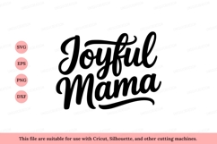 Joyful Mama script text lettering Product Image 1