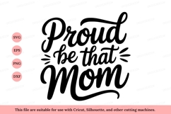 Proud Mom Script mother family Product Image 1