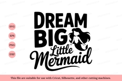 Dream Big Little Mermaid mythical Product Image 1