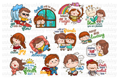 Motivational Quote Clipart - Motivation Clip Art Product Image 1