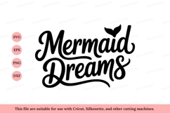 Mermaid Dreams Script lettering typography Product Image 1