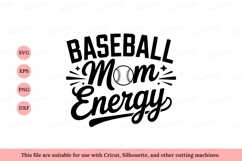 Baseball Mom Energy sport game Product Image 1