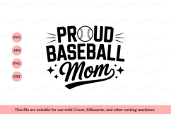 Proud baseball mom sport game Product Image 1