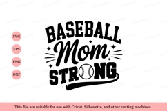 Baseball Mom Strong sport family Product Image 1