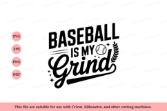 Baseball grind sport lettering image Product Image 1