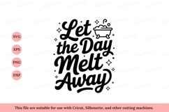 Let the day melt away bathtub Product Image 1