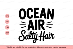 Ocean air salty hair text image Product Image 1