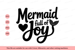 Mermaid full of joy heart tail Product Image 1