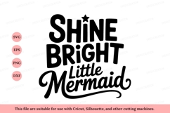 Shine bright little mermaid star Product Image 1
