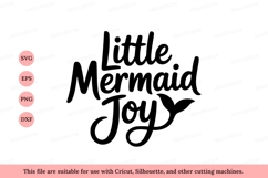 Little Mermaid Joy lettering script Product Image 1
