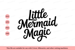 Little Mermaid Magic script lettering Product Image 1