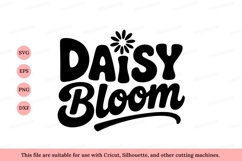 Daisy Bloom floral logo flower text Product Image 1