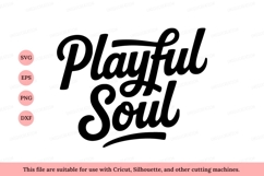 Playful Soul Script typography lettering Product Image 1