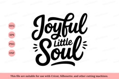 Joyful Little Soul Typography lettering Product Image 1