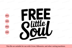 Free Little Soul Text Design lettering Product Image 1