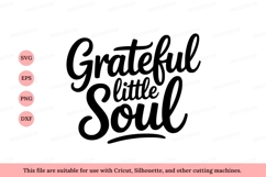 Grateful little soul script lettering Product Image 1