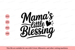 Mamas little blessing heart love Product Image 1
