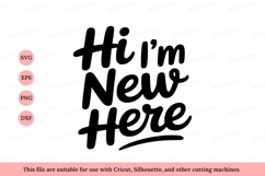 Greeting welcome introduction text lettering Product Image 1