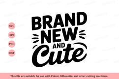 Brand New Cute Text lettering Product Image 1