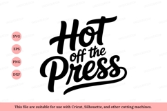 Hot Off The Press Script lettering Product Image 1