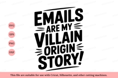 Emails Villain Origin Story black Product Image 1