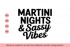 Martini Nights Sassy Vibes black Product Image 1