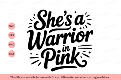 She is warrior in pink Strength Product Image 1